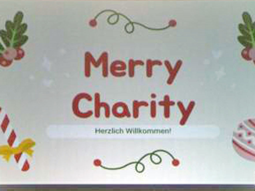 Merry Charity Schild