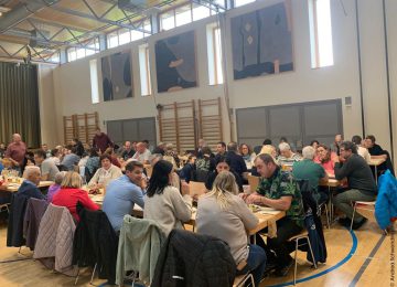 Beim Kartoffeltag der gruppe Meiningen konnten 3.000 Euro für das Projekt 397 gesammelt werden.