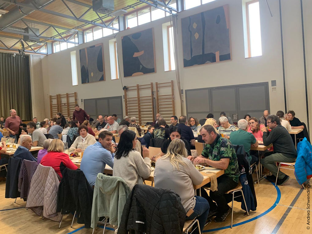 Beim Kartoffeltag der gruppe Meiningen konnten 3.000 Euro für das Projekt 397 gesammelt werden.