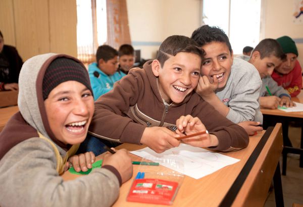 Freude am Lernen: Die Kinder wissen sehr gut, wie wichtig Bildung für sie ist und fast alle gehen sehr gerne in die Schule.